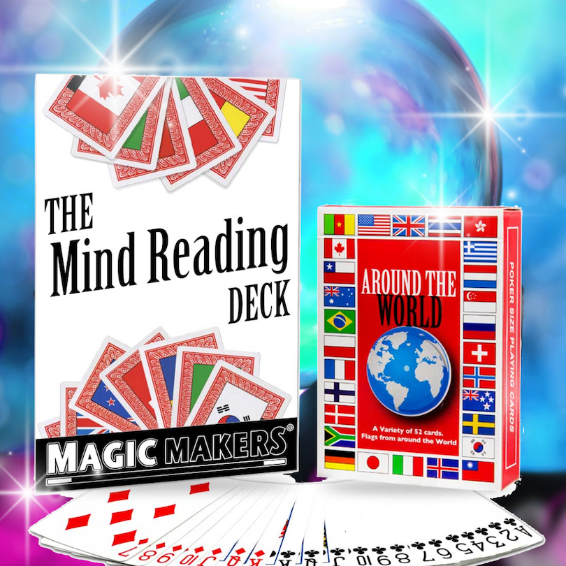 THE AROUND THE WORLD MIND READING DECK