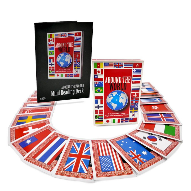 THE AROUND THE WORLD MIND READING DECK