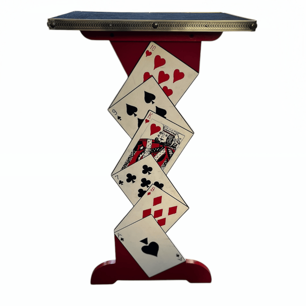 Playing Cards Magician Table