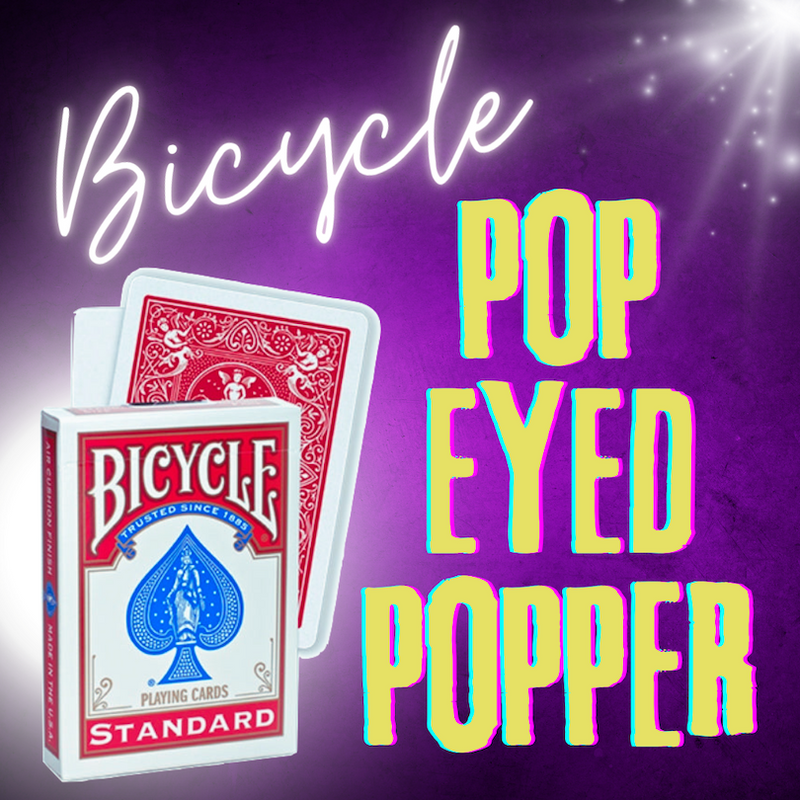 POP EYED POPPER DECK - BICYCLE RED