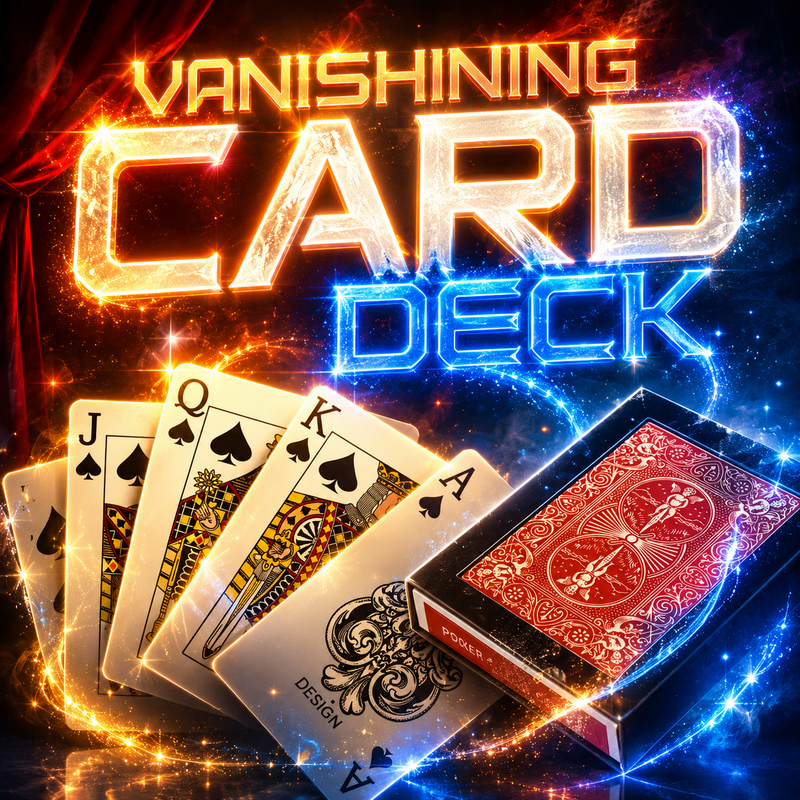 VANISHING CARD DECK MAGIC TRICK MAGICSHOP AUSTRALIA
