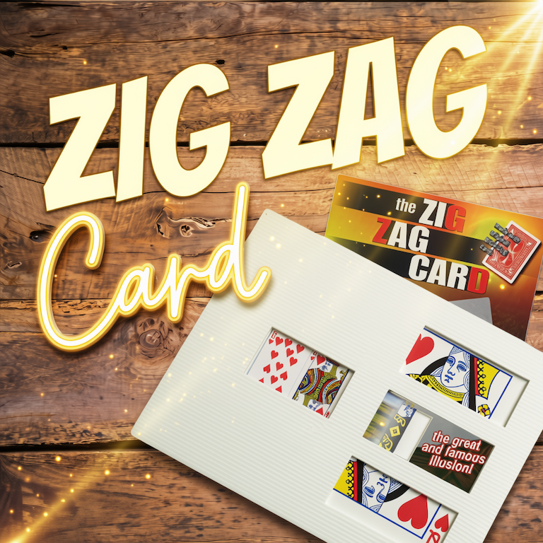 ZIG ZAG CARD TRICK MAGIC SHOP AUSTRALIA