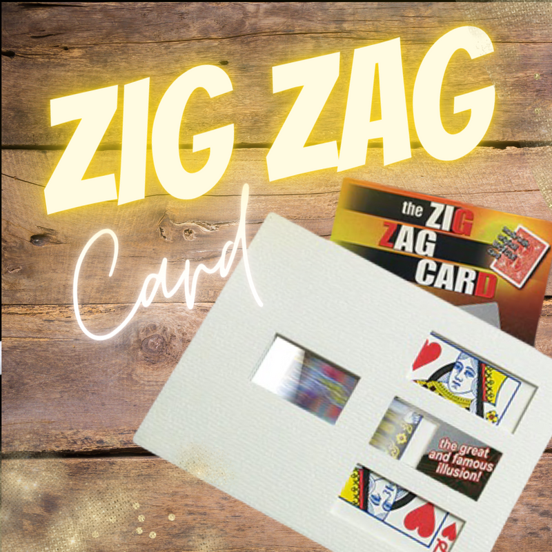 Zig Zag Card Trick Magic Shop Australia