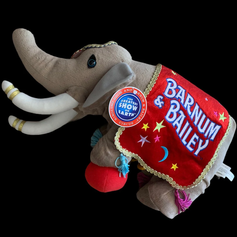 RINGLING BROS PLUSH ELEPHANT - LIMITED EDITION