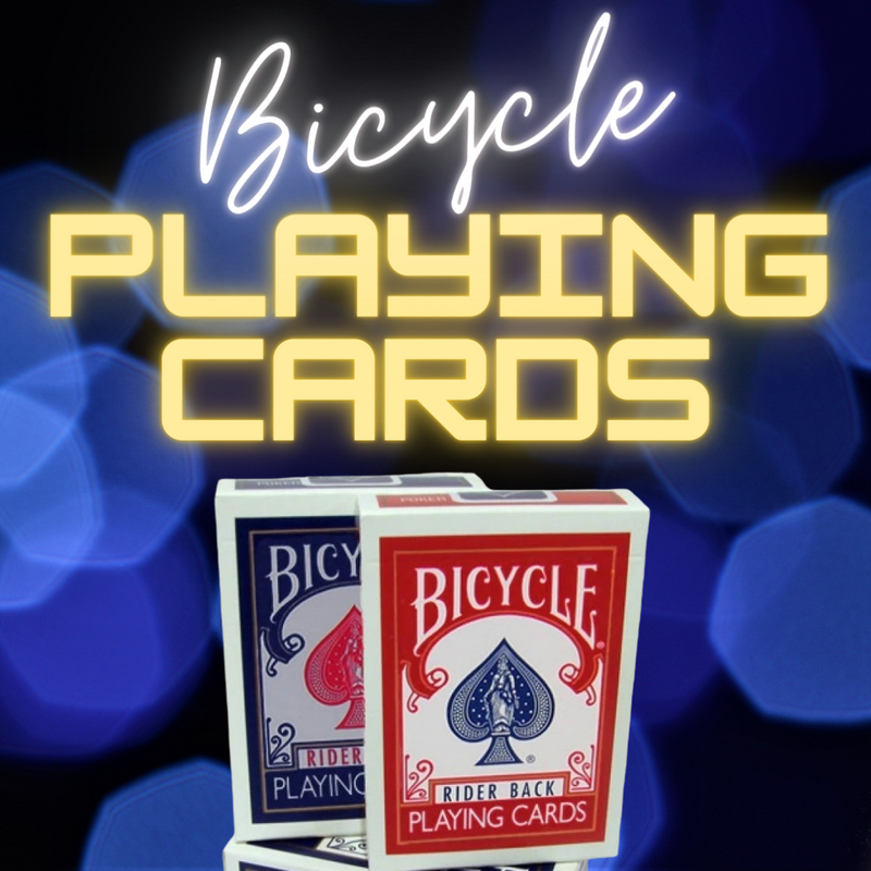 BICYCLE POKER PLAYING CARDS - BLUE