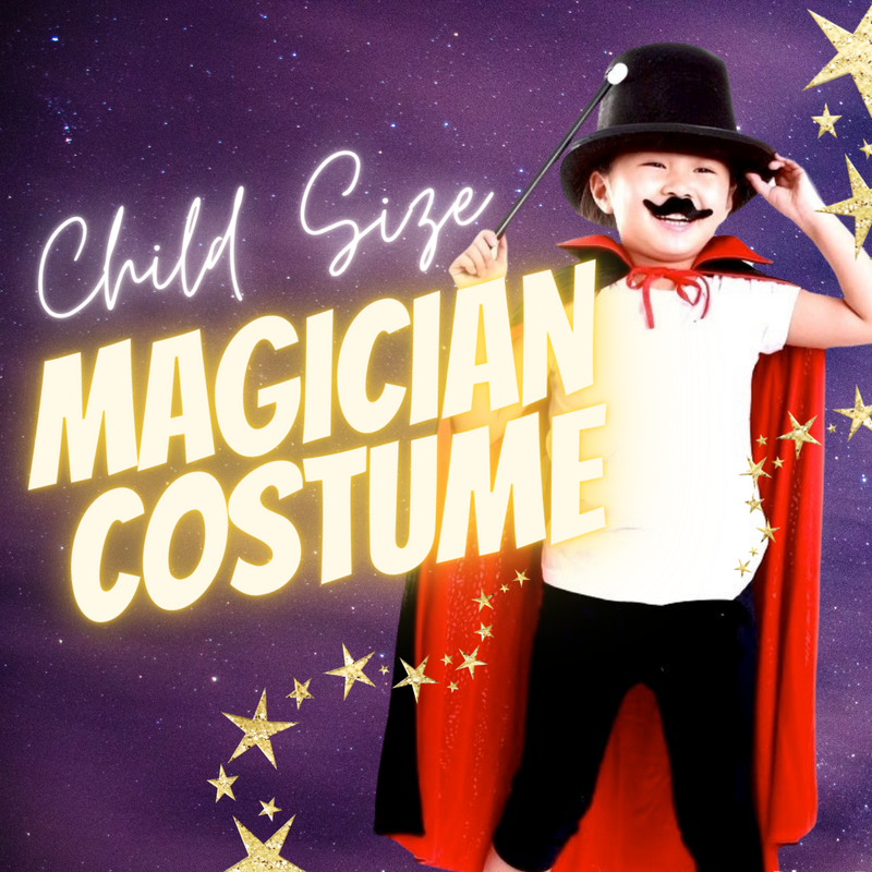 Child Size Magician Costume Dress Up