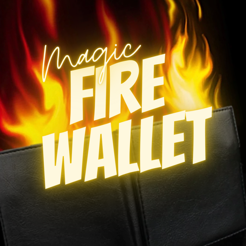 Magic Fire Wallet Magic Trick Magic Shop Australia