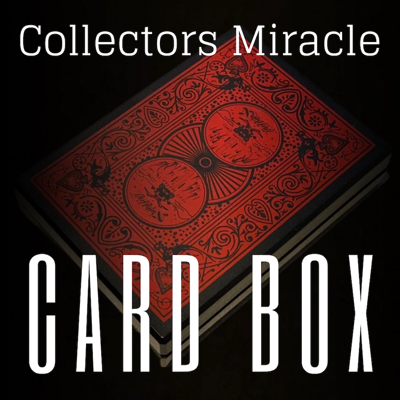 COLLECTORS VANISHING MIRACLE CARD BOX