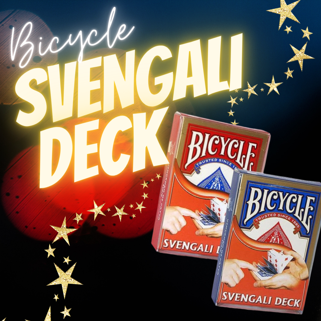 SVENGALI DECK CARD TRICK RED BICYCLE – Mike's Magic Shop Australia