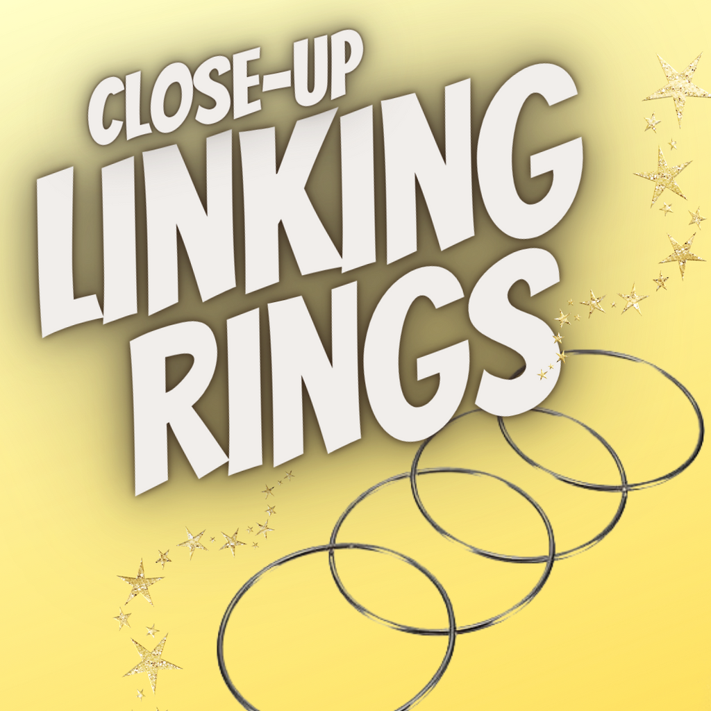 Close Up Linking Rings Magic Trick Magic Shop Australia
