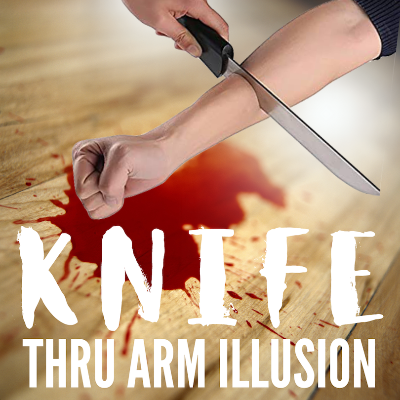 Knife Thru Arm Illusion