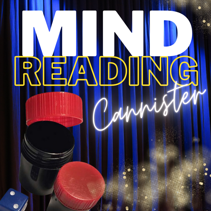 Mind Reading Cannister Magic Trick Magic Shop Australia
