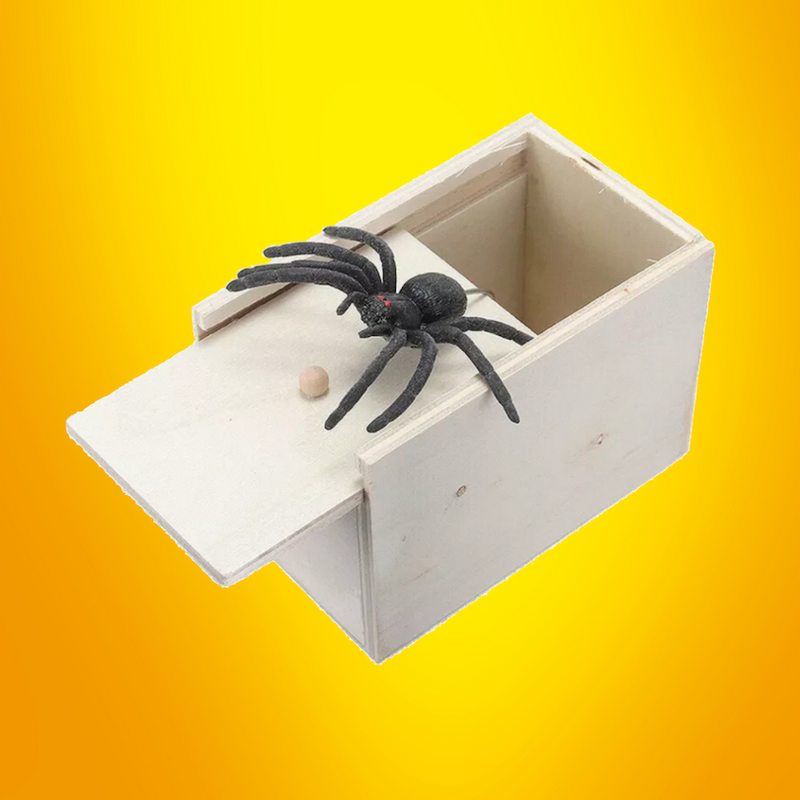 SPIDER SURPRISE JOKE BOX