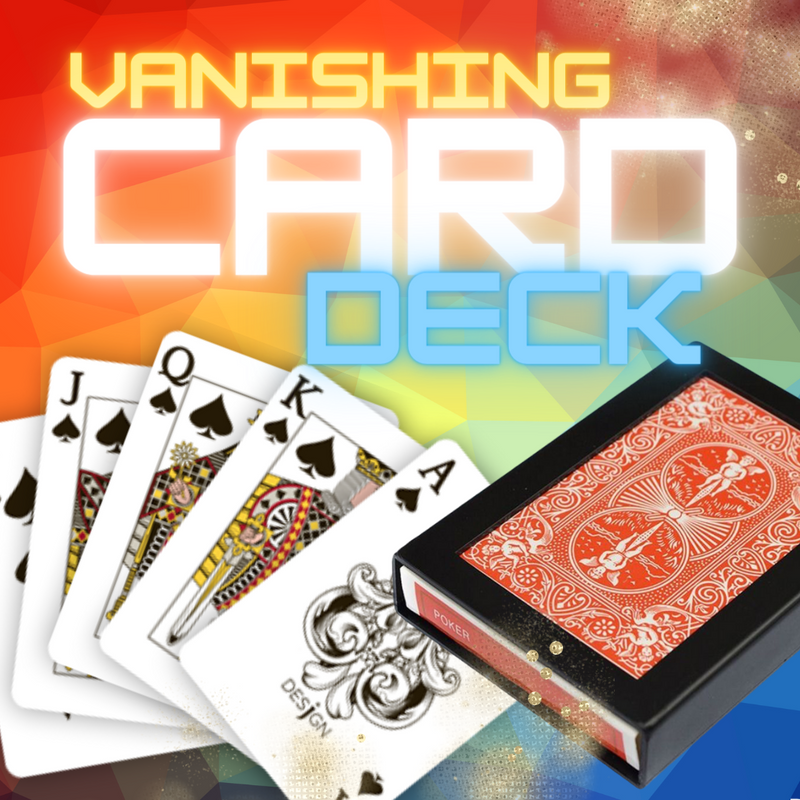 Vanishing Card Deck Magic Trick Magic Shop Australia