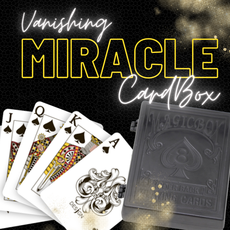VANISHING MIRACLE CARD BOX MAGIC SHOP AUSTRALIA